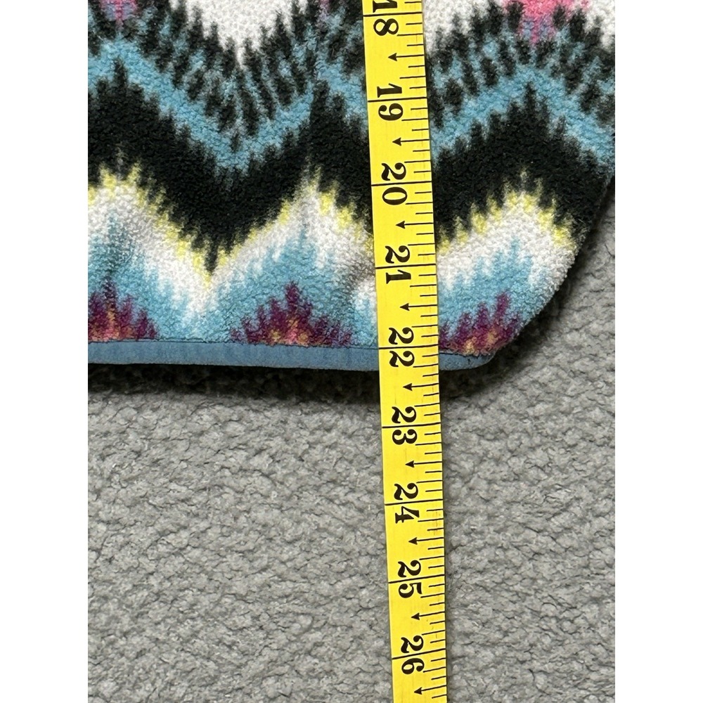 Patagonia Synchilla Youth Girls Large‎ Lightweight Aztec Snap-T Fleece Pullover - Picture 9 of 14
